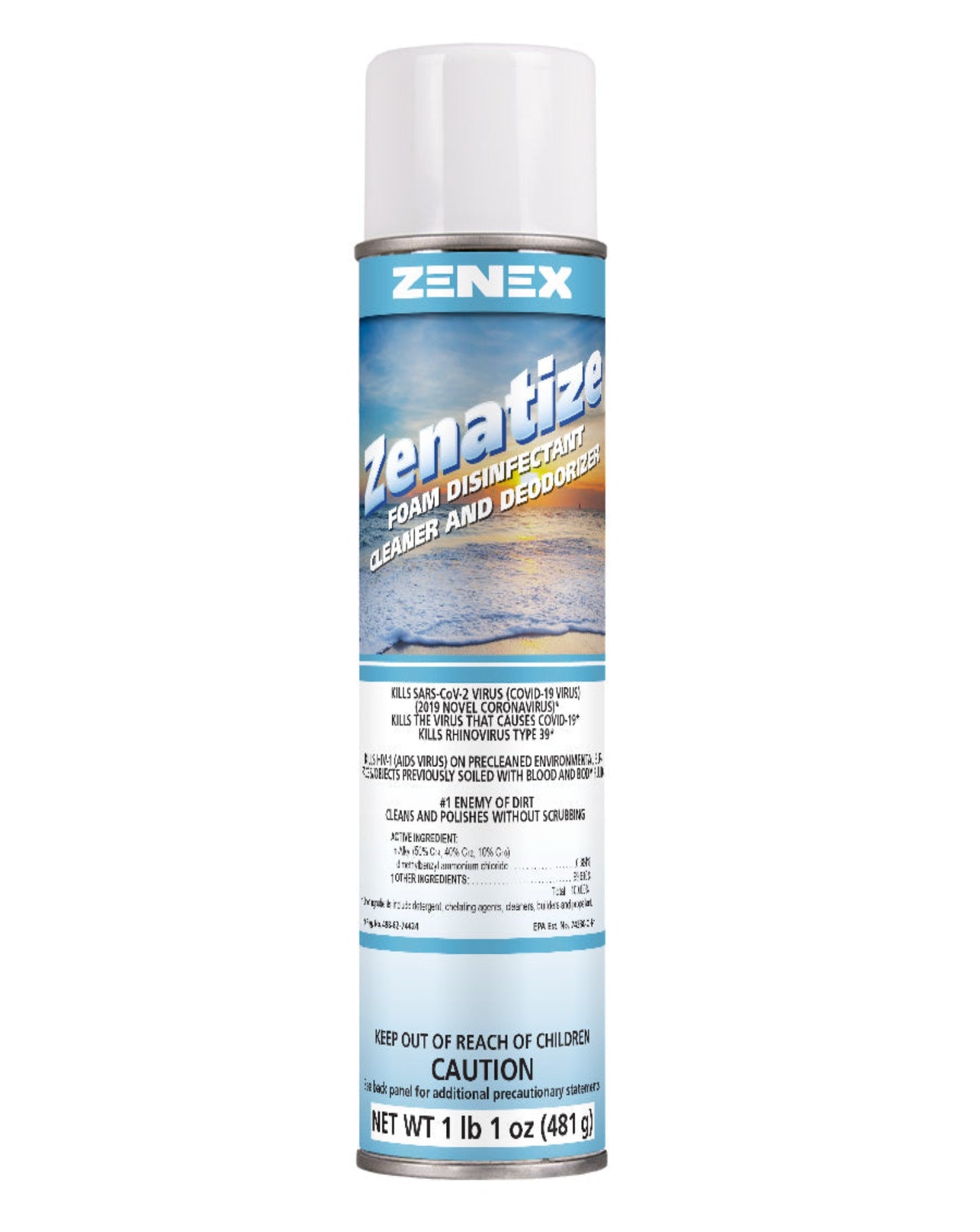 Zenatize Foam Disinfectant Fresh Scent 